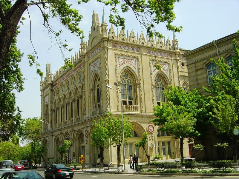The National Academy of Sciences of Azerbaijan, the Presidium building‎